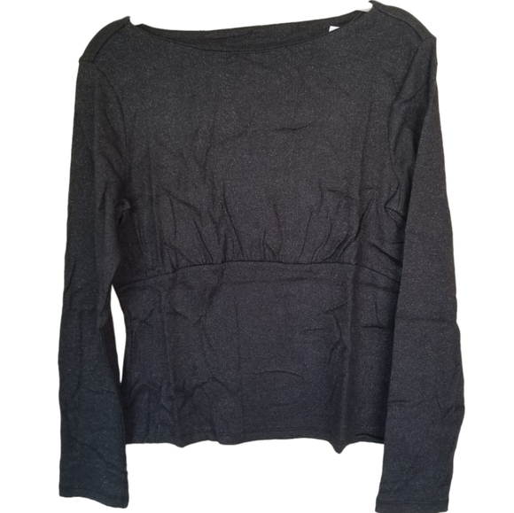 BANANA REPUBLIC KNIT LUREX TOP - Picture 4 of 15